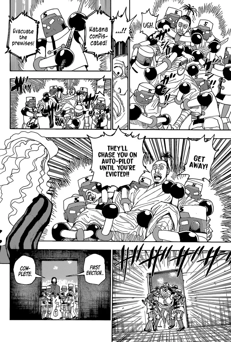 Hunter X Hunter Chapter 399: Eviction – Page 16