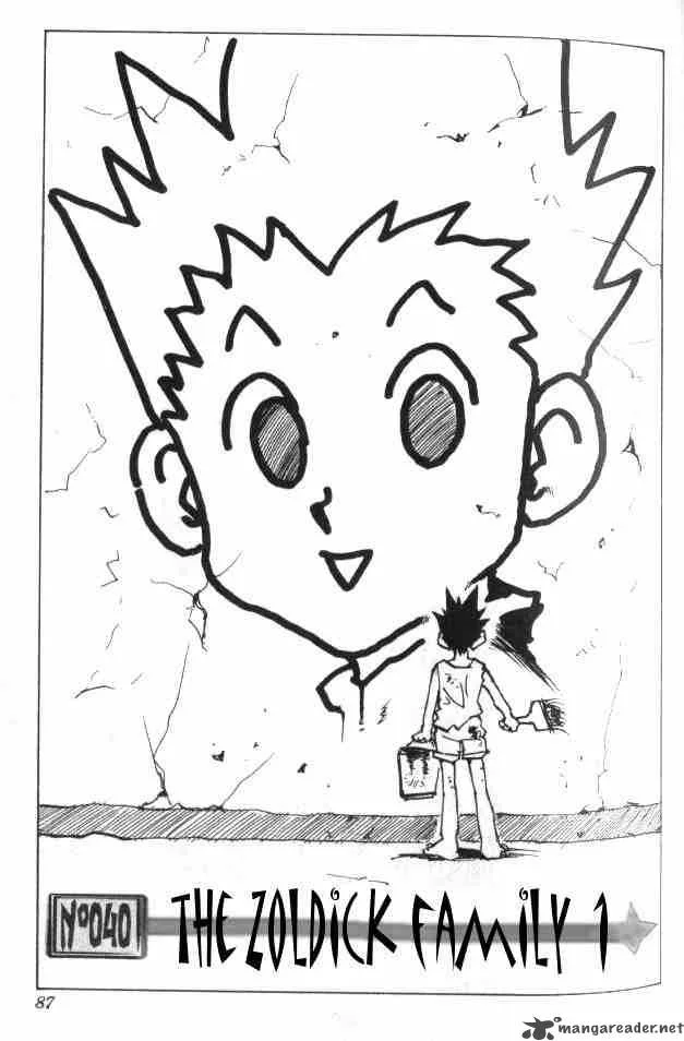 Hunter X Hunter Chapter 40: The Zoldick Family 1 – Page 2