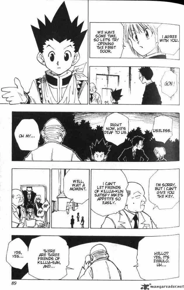 Hunter X Hunter Chapter 40: The Zoldick Family 1 – Page 4