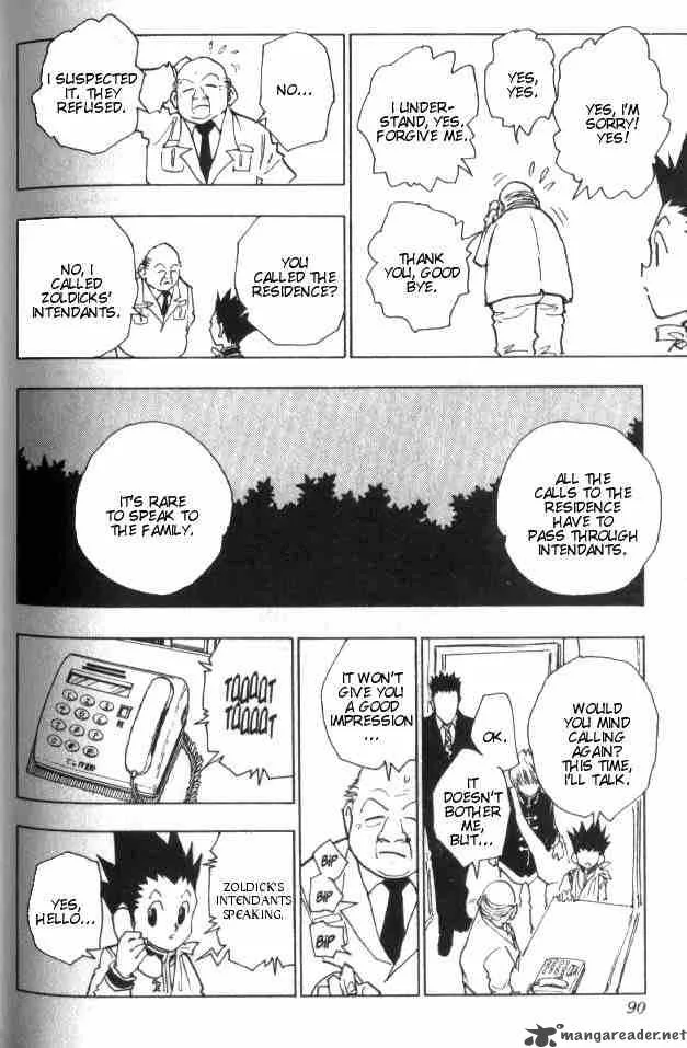 Hunter X Hunter Chapter 40: The Zoldick Family 1 – Page 5
