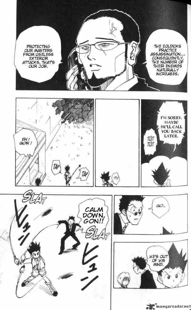 Hunter X Hunter Chapter 40: The Zoldick Family 1 – Page 8