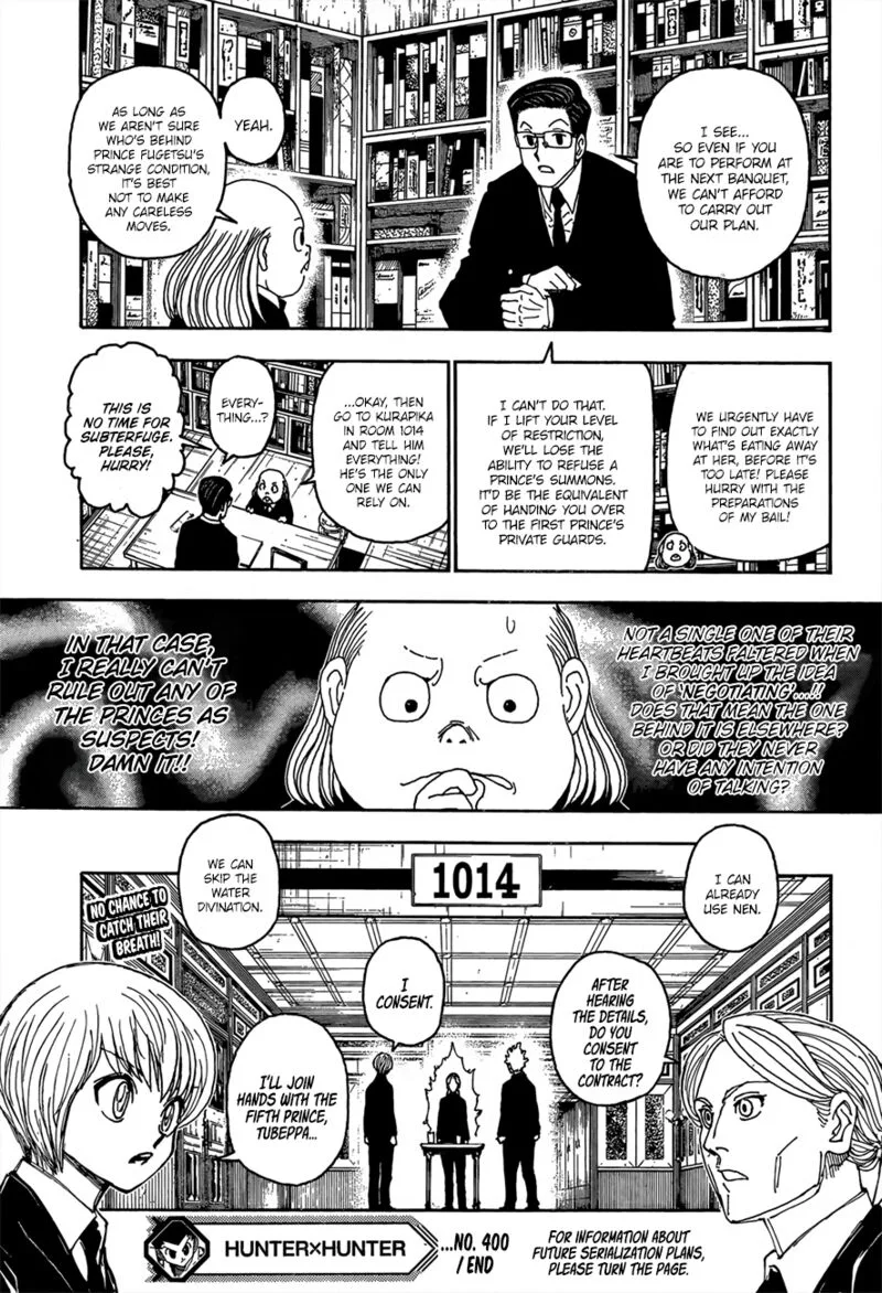 Hunter X Hunter Chapter 400: Concealed – Page 19