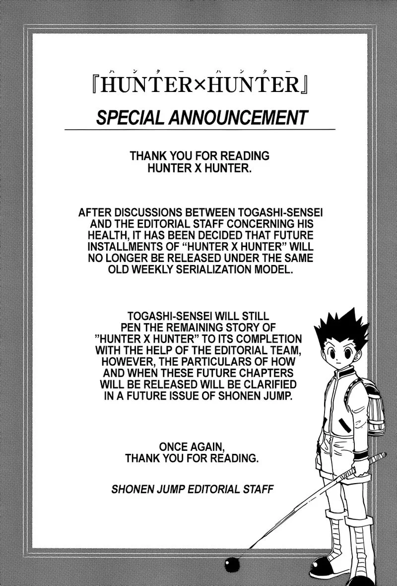 Hunter X Hunter Chapter 400: Concealed – Page 20