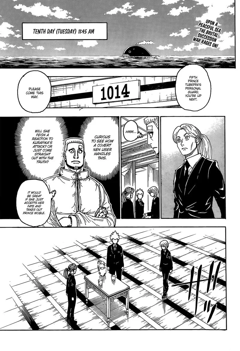 Hunter X Hunter Chapter 401 – Page 3