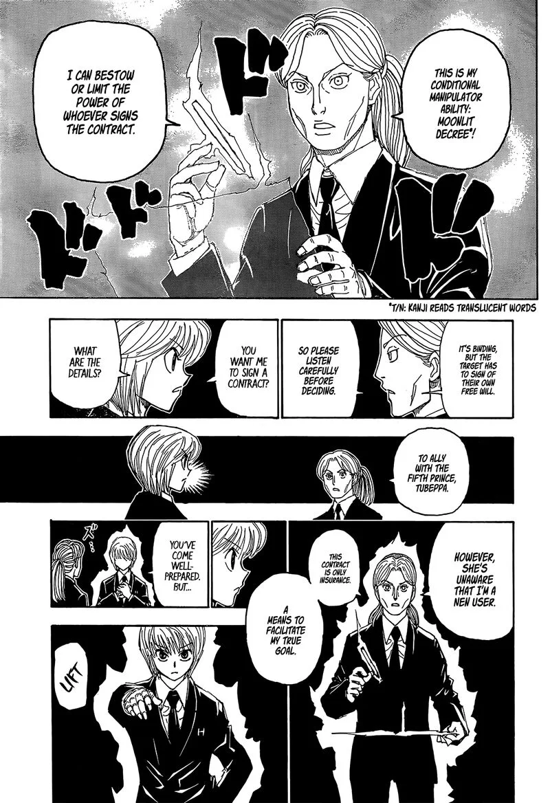 Hunter X Hunter Chapter 401 – Page 5