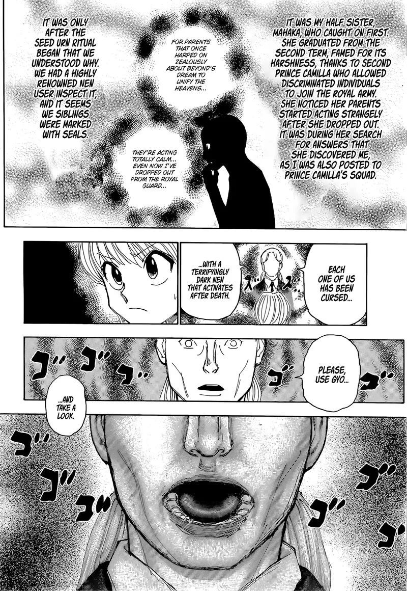 Hunter X Hunter Chapter 401 – Page 10