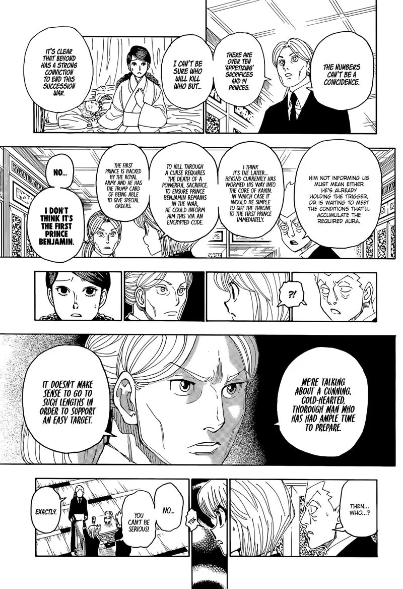 Hunter X Hunter Chapter 401 – Page 13