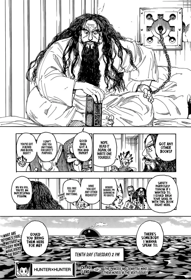 Hunter X Hunter Chapter 401 – Page 21