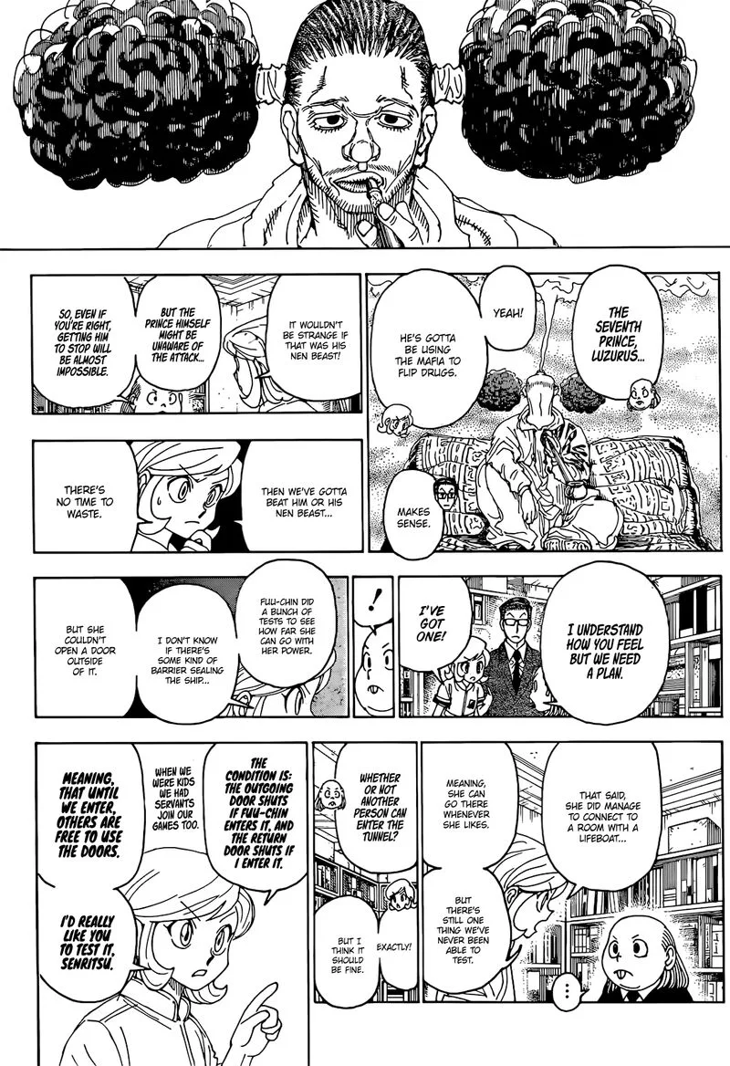 Hunter X Hunter Chapter 402 – Page 9