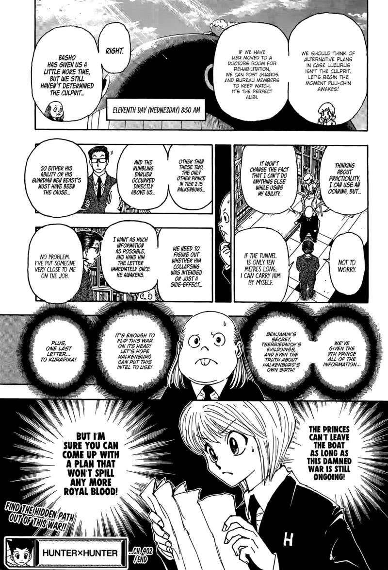 Hunter X Hunter Chapter 402 – Page 20
