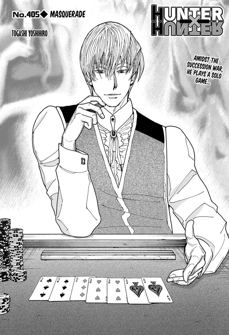 Hunter X Hunter Chapter 405 – Page 3