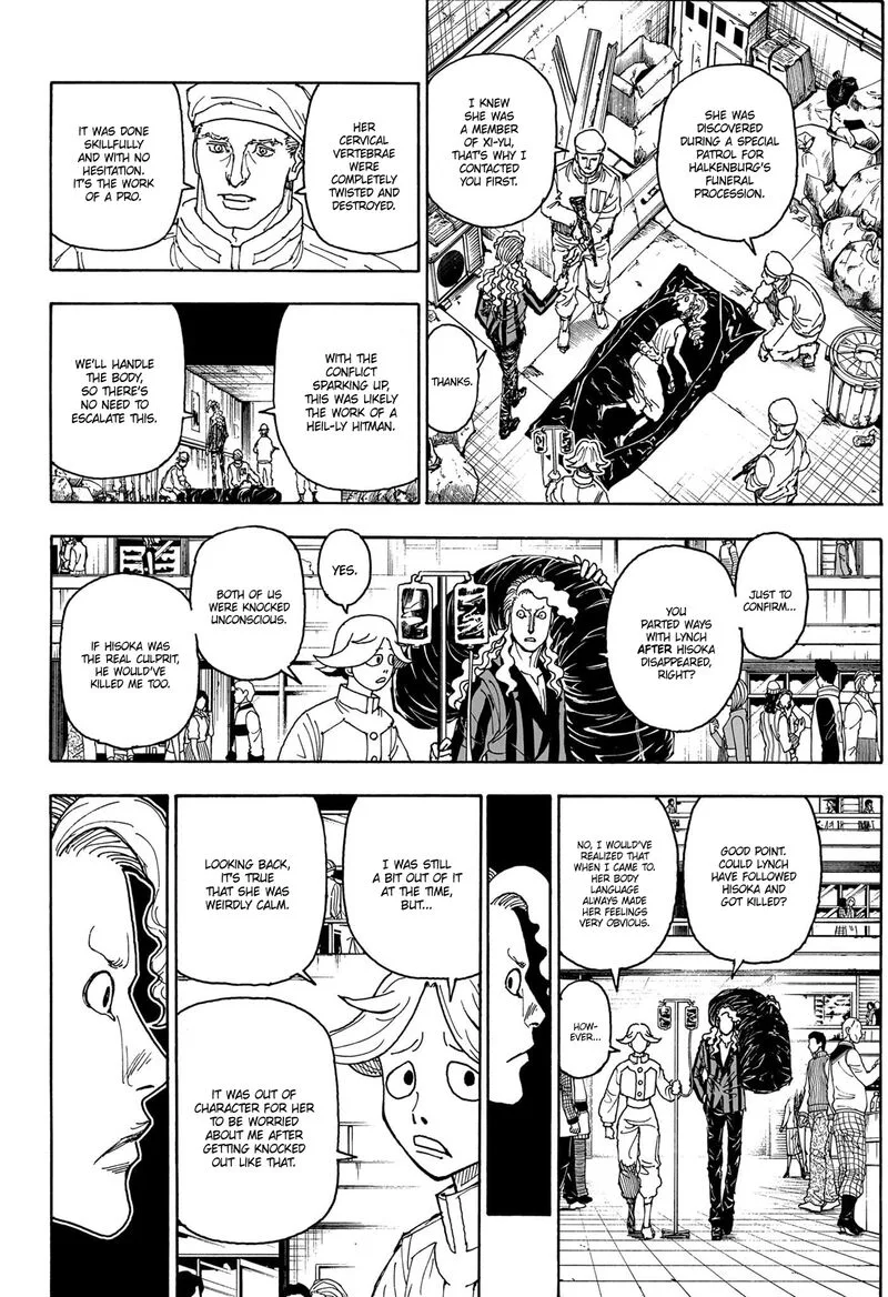 Hunter X Hunter Chapter 406 – Page 8