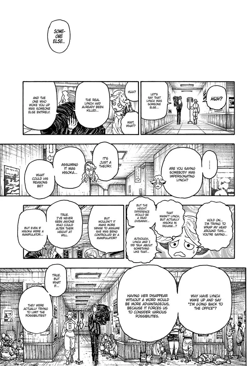 Hunter X Hunter Chapter 406 – Page 9