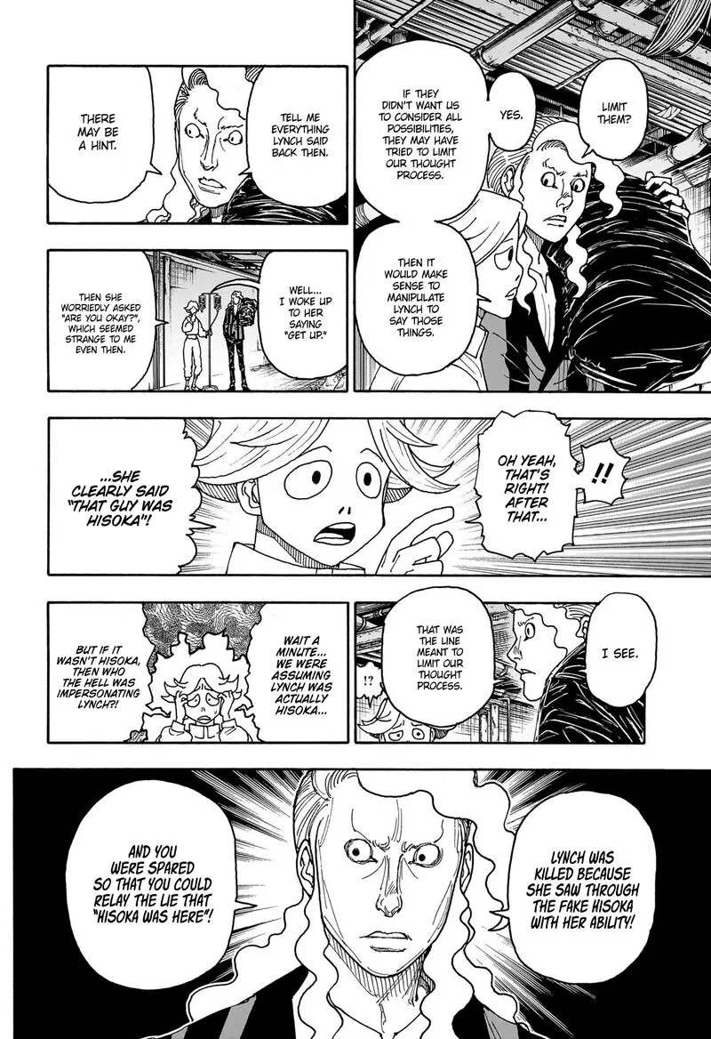 Hunter X Hunter Chapter 406 – Page 10