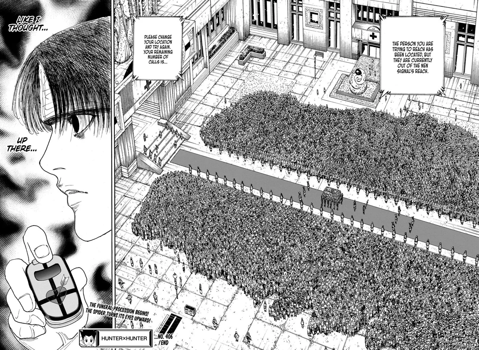 Hunter X Hunter Chapter 406 – Page 18