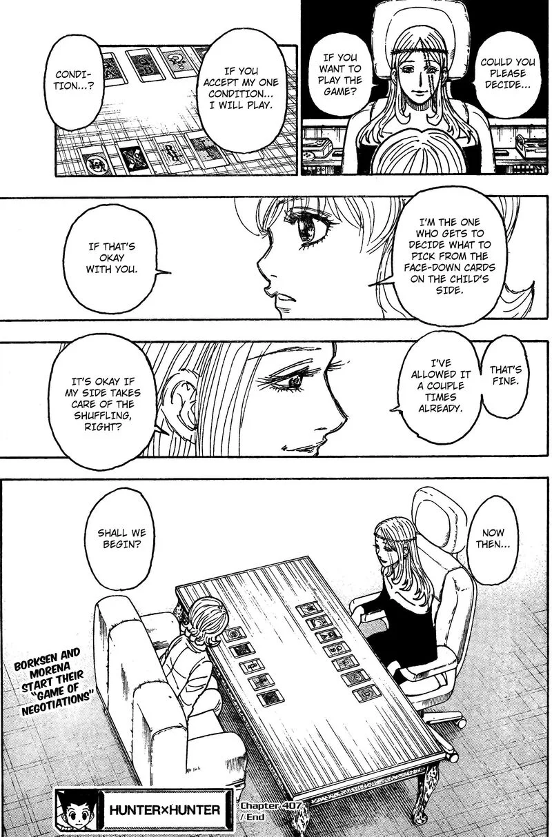 Hunter X Hunter Chapter 407 – Page 18