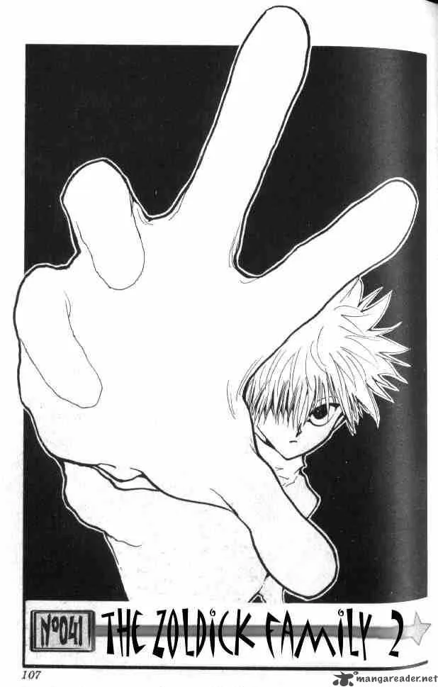 Hunter X Hunter Chapter 41: The Zoldick Family 2 – Page 2