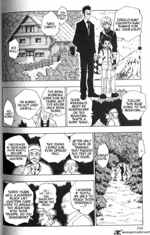 Hunter X Hunter Chapter 41: The Zoldick Family 2 – Page 3