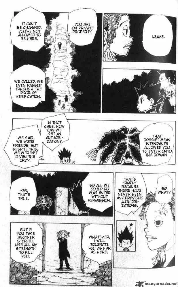 Hunter X Hunter Chapter 41: The Zoldick Family 2 – Page 6