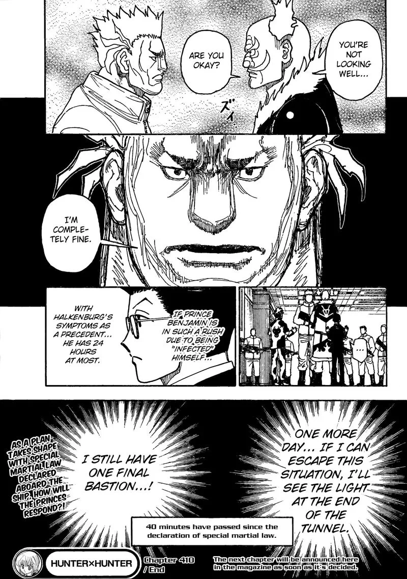Hunter X Hunter Chapter 410 – Page 16