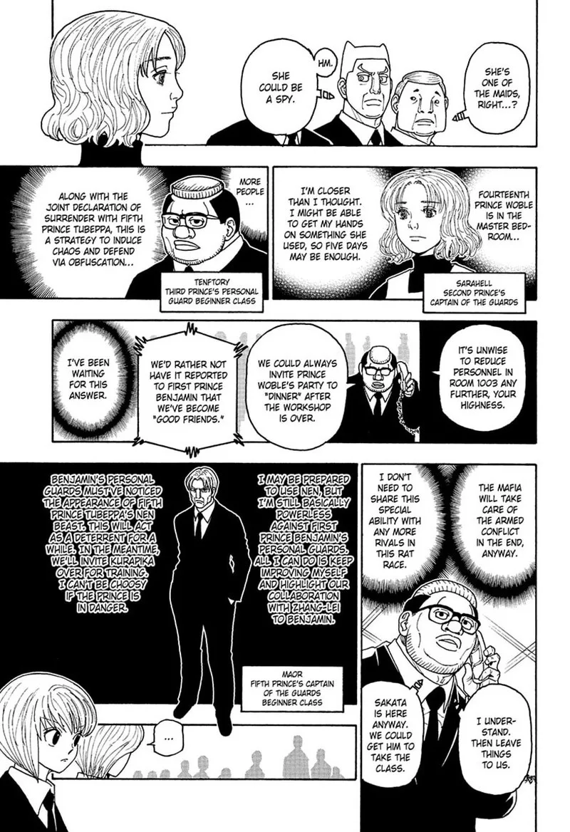 Hunter X Hunter Chapter 411 – Page 9
