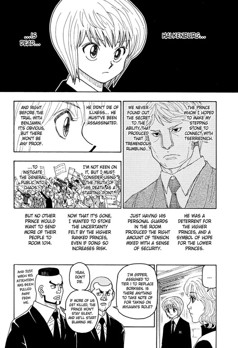 Hunter X Hunter Chapter 411 – Page 10
