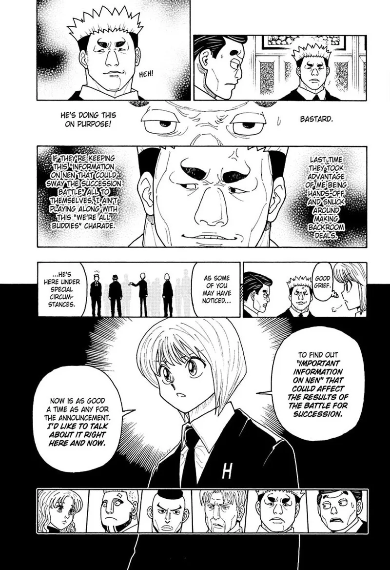 Hunter X Hunter Chapter 411 – Page 13