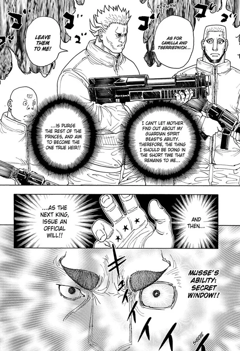 Hunter X Hunter Chapter 413: Loyalty – Page 14