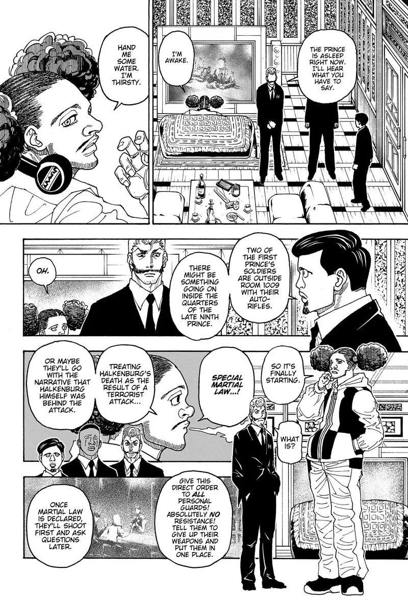 Hunter X Hunter Chapter 414: Friends – Page 4