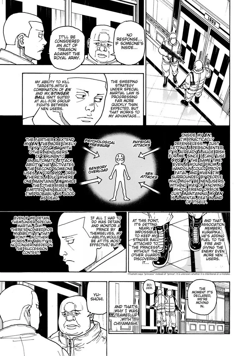 Hunter X Hunter Chapter 414: Friends – Page 7