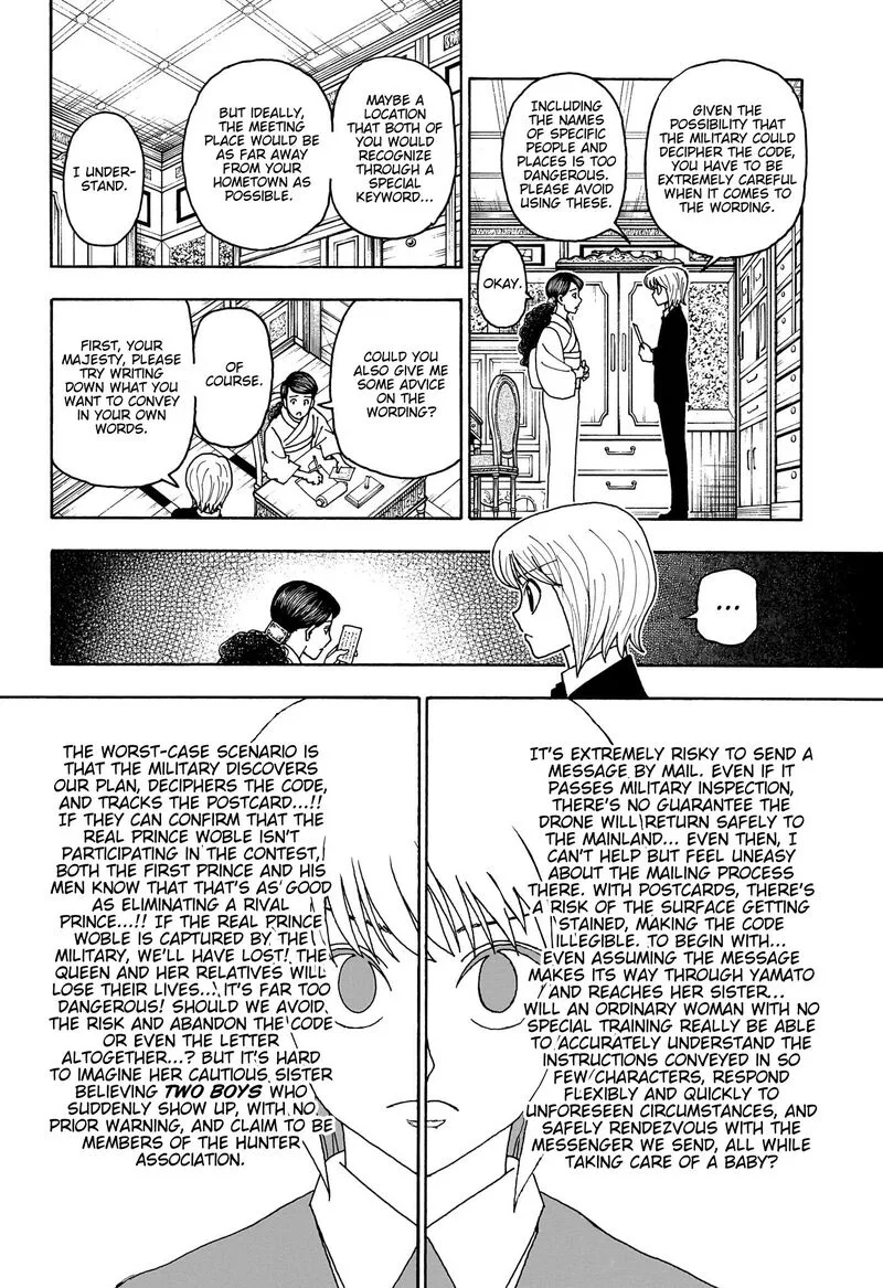 Hunter X Hunter Chapter 415 – Page 10