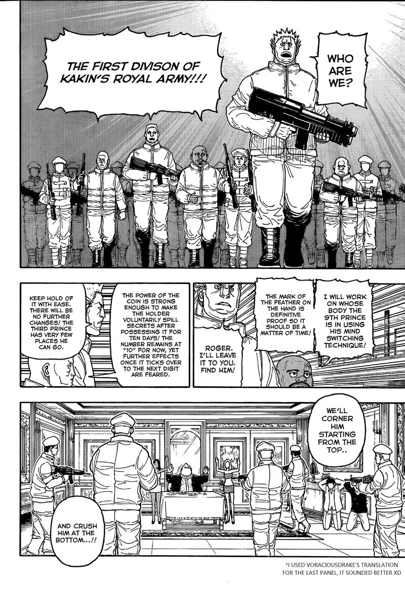 Hunter X Hunter Chapter 417 – Page 14