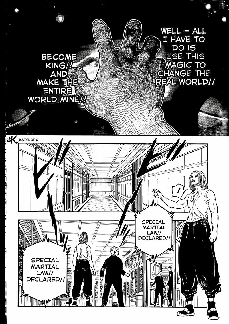 Hunter X Hunter Chapter 418 – Page 6