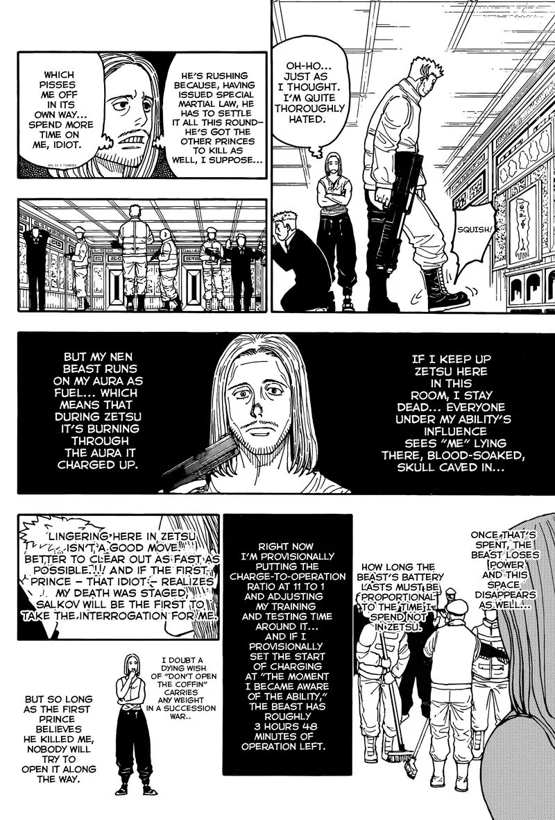 Hunter X Hunter Chapter 418 – Page 10
