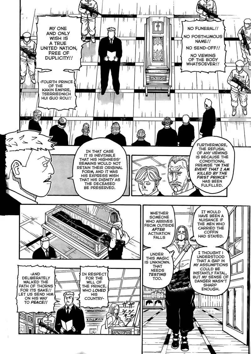 Hunter X Hunter Chapter 418 – Page 12