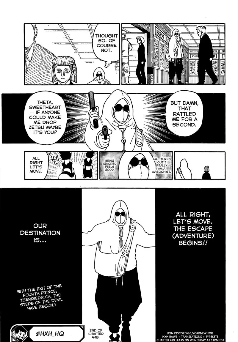 Hunter X Hunter Chapter 418 – Page 19