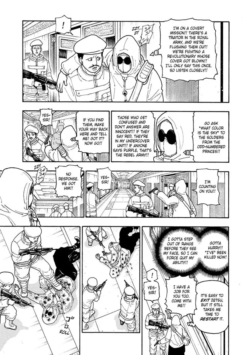 Hunter X Hunter Chapter 419 – Page 13