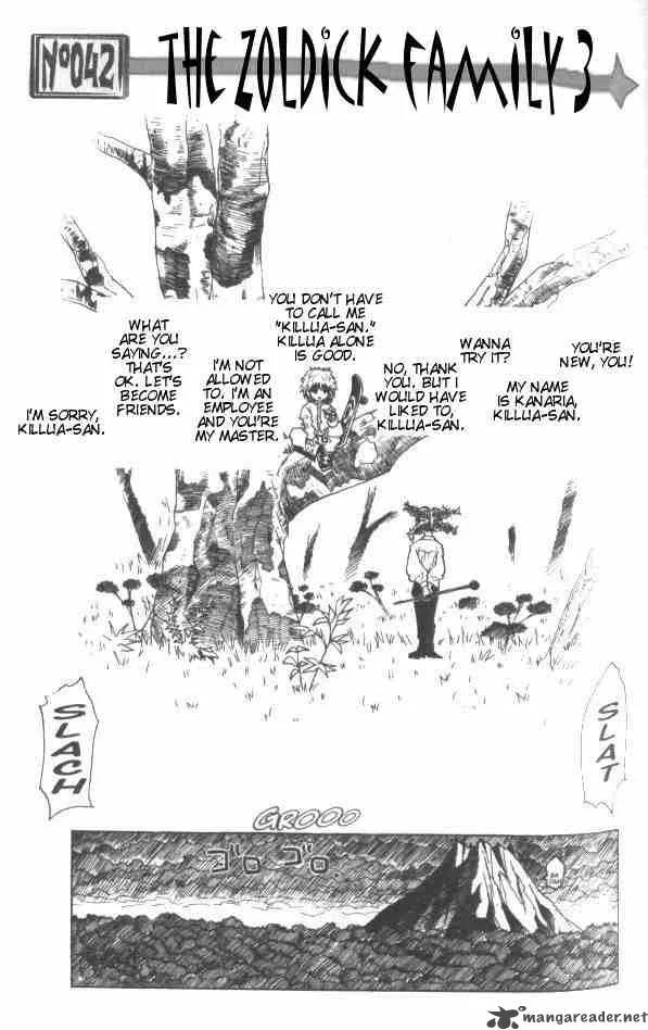 Hunter X Hunter Chapter 42: The Zoldick Family 3 – Page 2