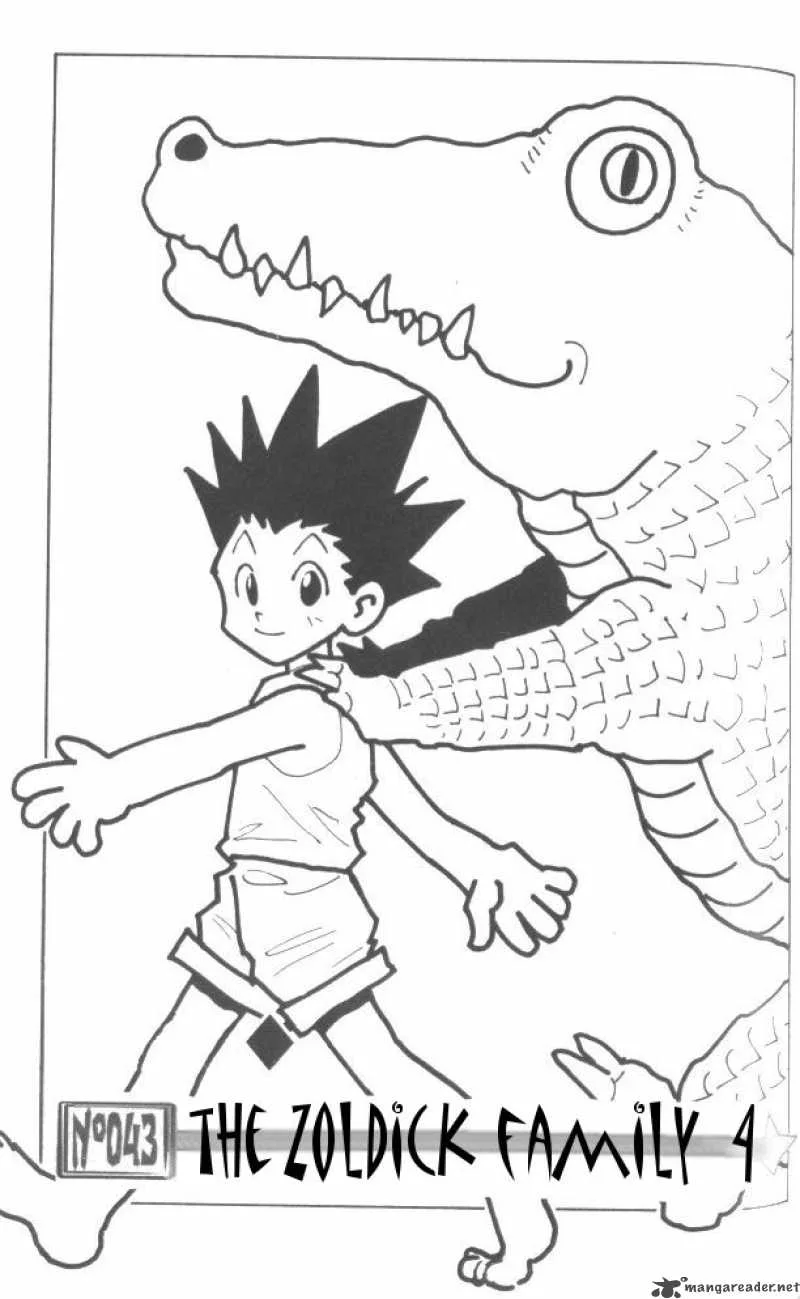 Hunter X Hunter Chapter 43: The Zoldick Family 4 – Page 2