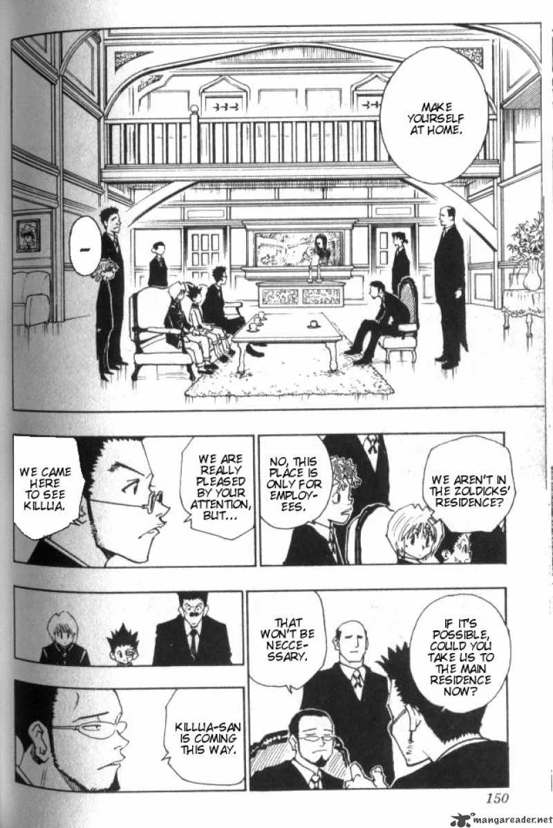 Hunter X Hunter Chapter 43: The Zoldick Family 4 – Page 5