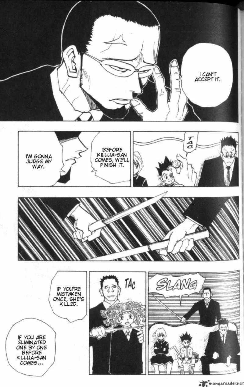 Hunter X Hunter Chapter 43: The Zoldick Family 4 – Page 10