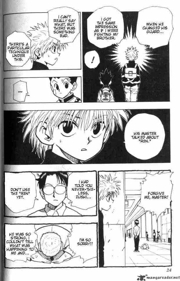 Hunter X Hunter Chapter 45: Ren – Page 20