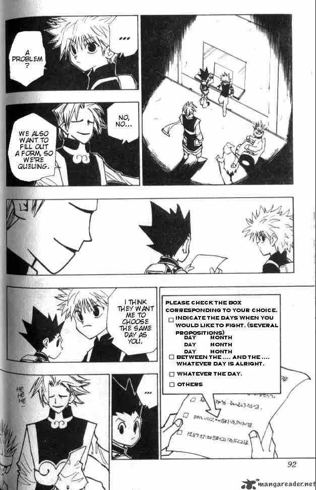Hunter X Hunter Chapter 49: May The Fight Begin – Page 6