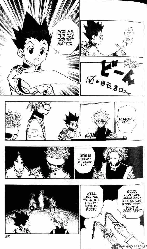Hunter X Hunter Chapter 49: May The Fight Begin – Page 7