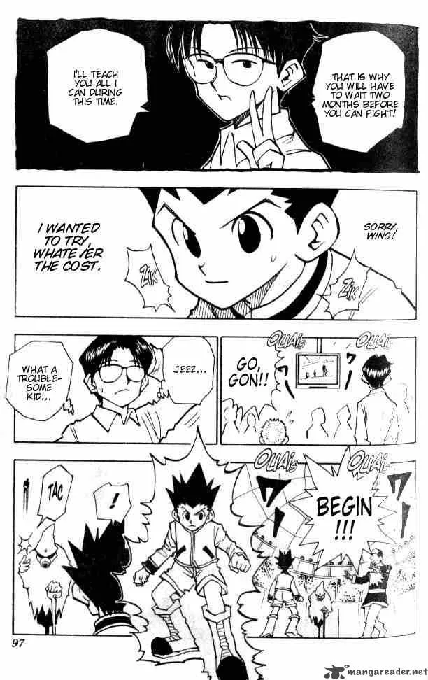 Hunter X Hunter Chapter 49: May The Fight Begin – Page 11