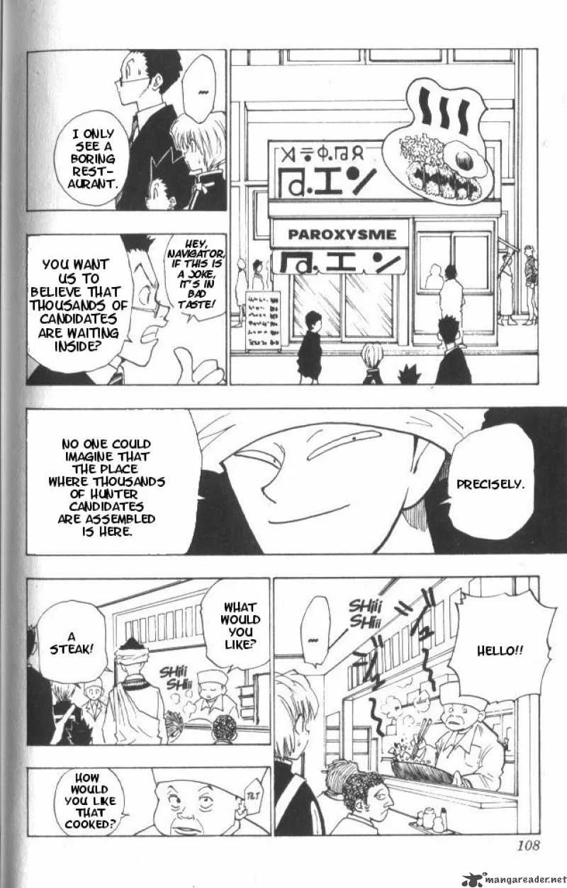 Hunter X Hunter Chapter 5: First Round - The Trials Begin 1 – Page 5