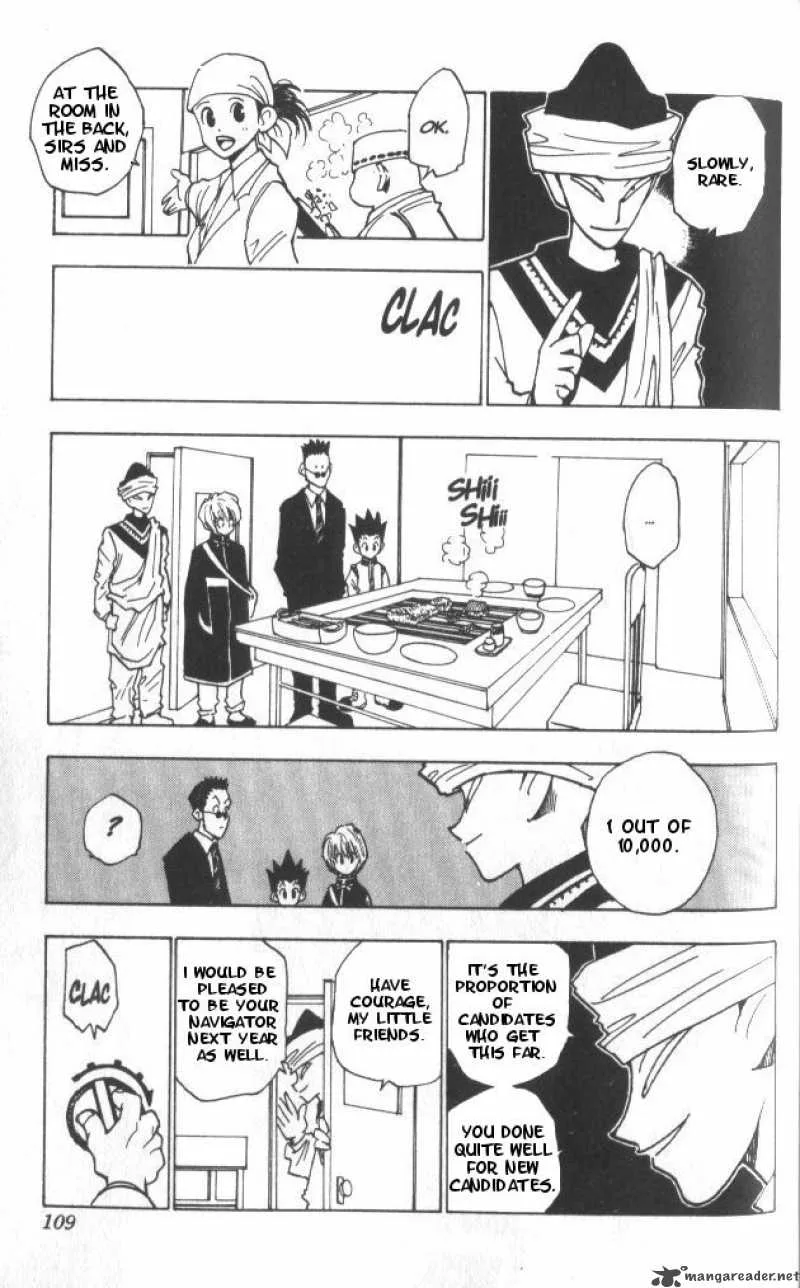 Hunter X Hunter Chapter 5: First Round - The Trials Begin 1 – Page 6
