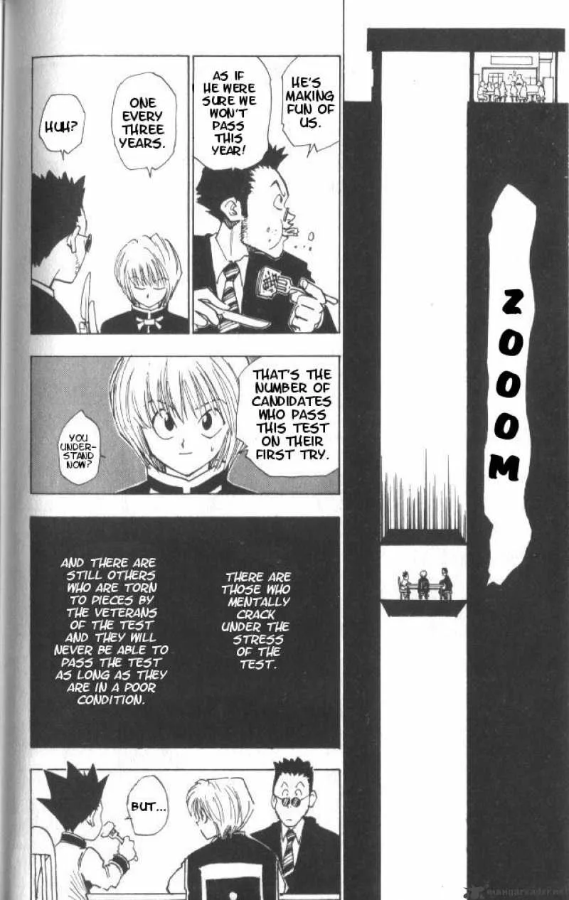 Hunter X Hunter Chapter 5: First Round - The Trials Begin 1 – Page 7