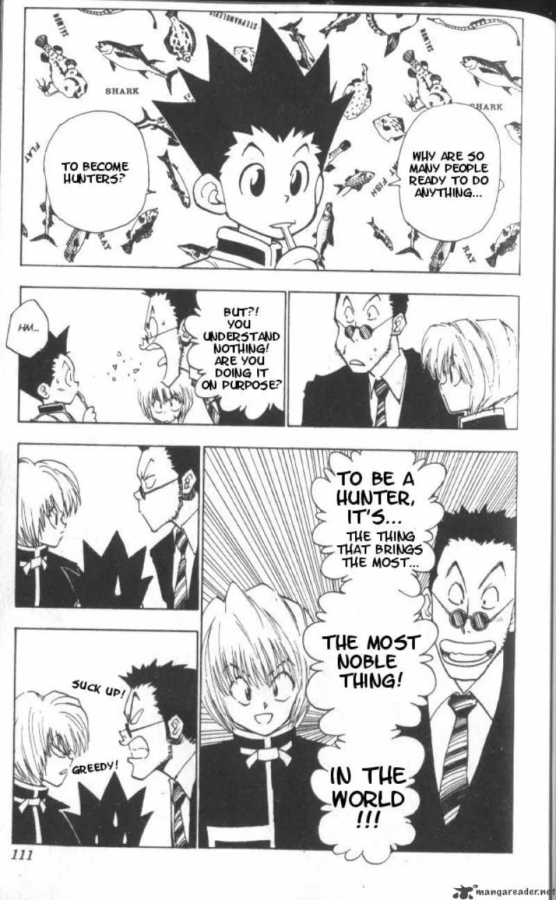 Hunter X Hunter Chapter 5: First Round - The Trials Begin 1 – Page 8