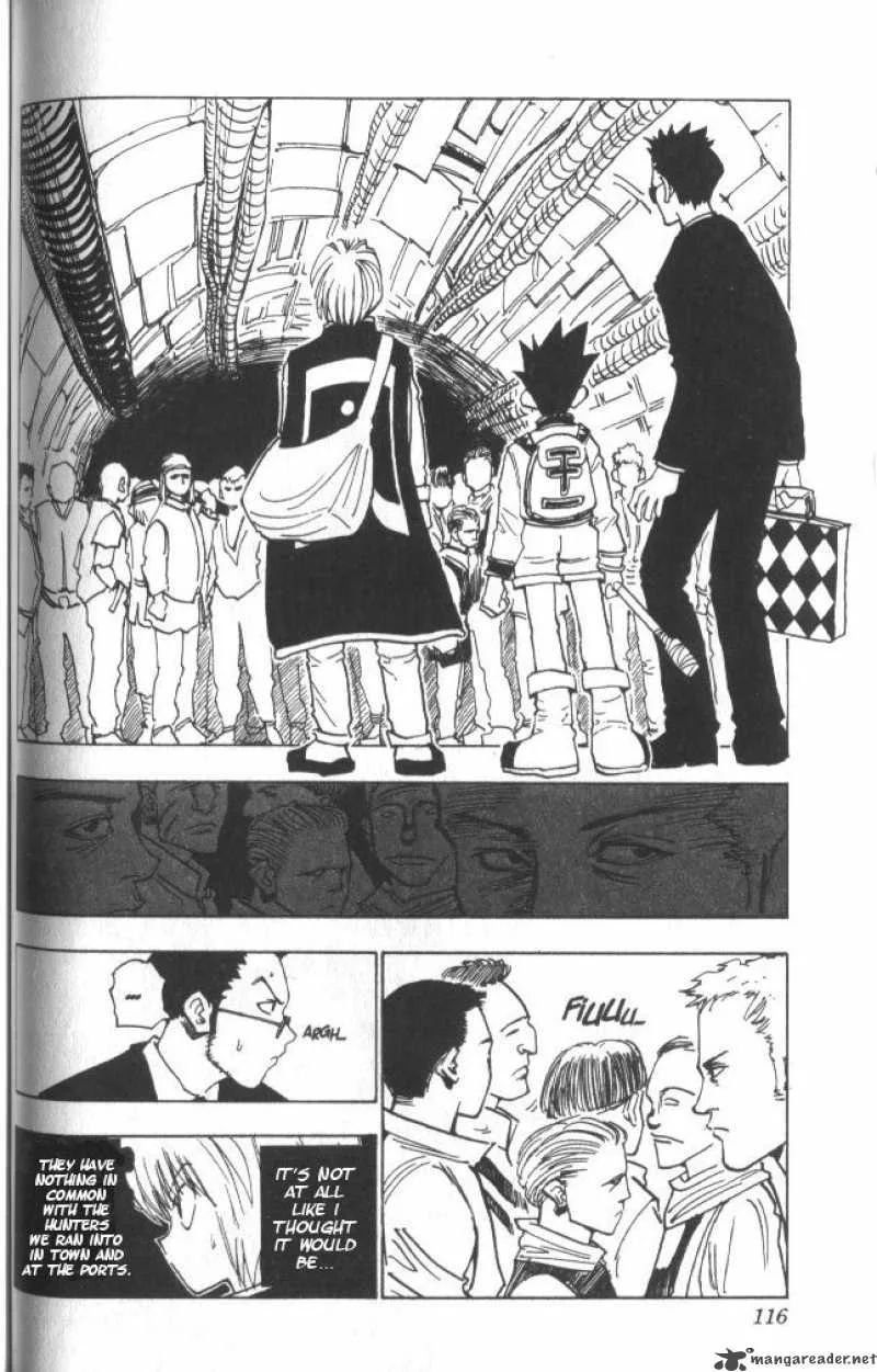 Hunter X Hunter Chapter 5: First Round - The Trials Begin 1 – Page 13